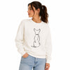 Emporio Armani Women's Off White We Love Dogs Print Cotton Sweatshirt|Emporio Armani In Lebanon