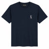Emporio Armani Women's Navy Logo Print T-Shirt | Emporio Armani In Lebanon
