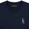Emporio Armani Women's Navy Logo Print T-Shirt | Emporio Armani In Lebanon
