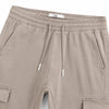Celio Men's Grey Slim Fit Stretch Cotton Cargo Pants | Celio in Lebanon