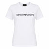 Emporio Armani Women's White Logo Printed T-shirt | Emporio Armani in Lebanon