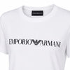 Emporio Armani Women's White Logo Printed T-shirt | Emporio Armani in Lebanon