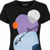 Emporio Armani Women's Black T-Shirt | Emporio Armani In Lebanon