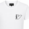 Emporio Armani Women's White Logo Print-Shirt | Emporio Armani In Lebanon