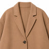 C'est Paris Women's Beige Wool Mantel Coat | C'est Paris In Lebanon