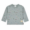Zara Baby Boy's Light Green/Grey   Long Sleeve  Blouse | Zara in Lebanon