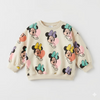 Zara Girl's Cream With Minnie Mouse Giving Kisses  Printed  Sweatshirts  | Zara in Lebanon