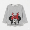 Zara Girl's Gray Minnie Mouse Long Sleeve Blouse | Zara In Lebanon