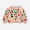Zara Baby Girl's  Light Pink All Over Printed Minnie Mouse Sweatshirt  | Zara in Lebanon