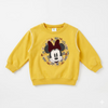 Zara Girl's Mustard With Minnie Mouse  Printed  Sweatshirts  | Zara in Lebanon