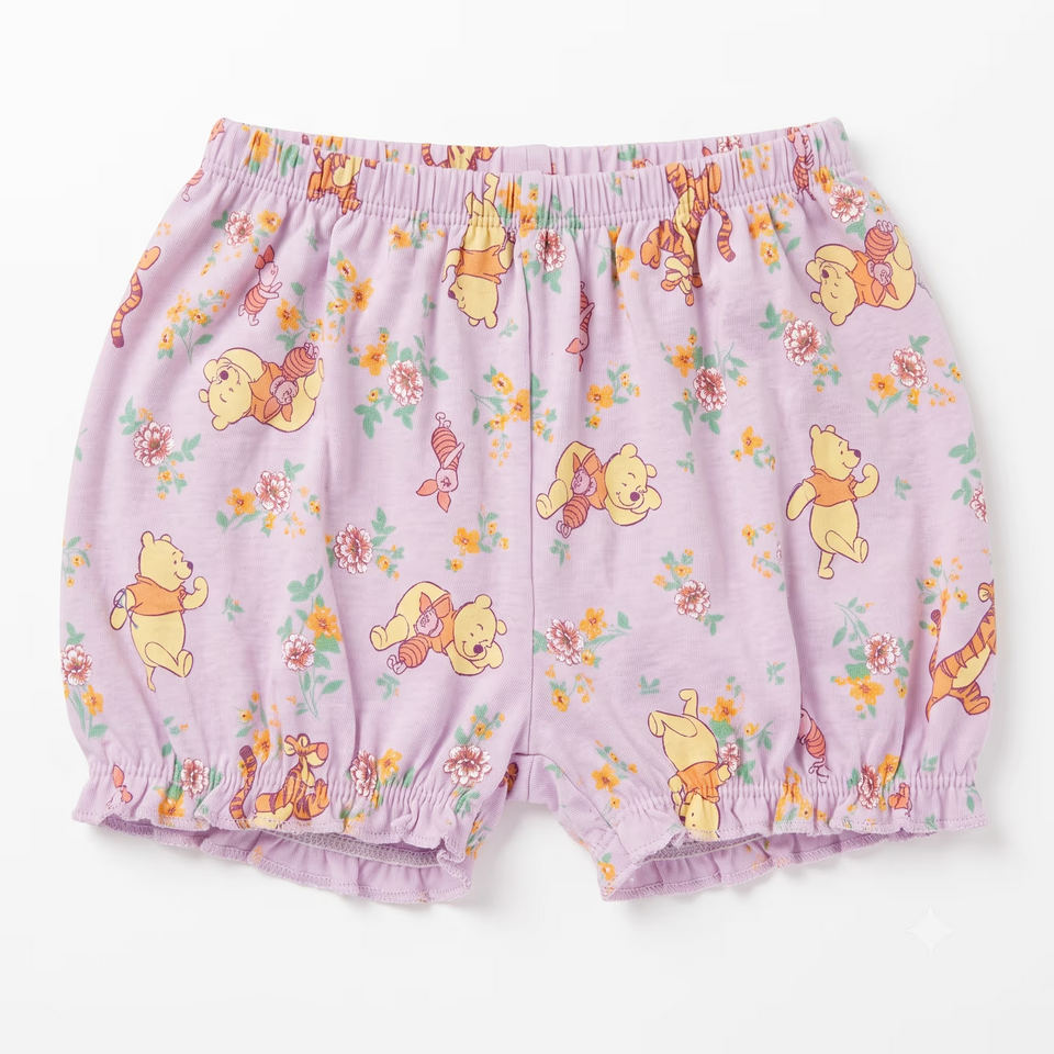 Disney Baby Girl's Light Purple Winnie The Pooh Short | Disney In Lebanon