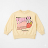 Zara Girl's Light Yellow " Think Positive Toughs " Printed  Sweatshirts  | Zara in Lebanon