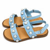 Cat & Jack Girl's Light Blue Selene Pearl Sandals|Cat & Jack In Lebanon