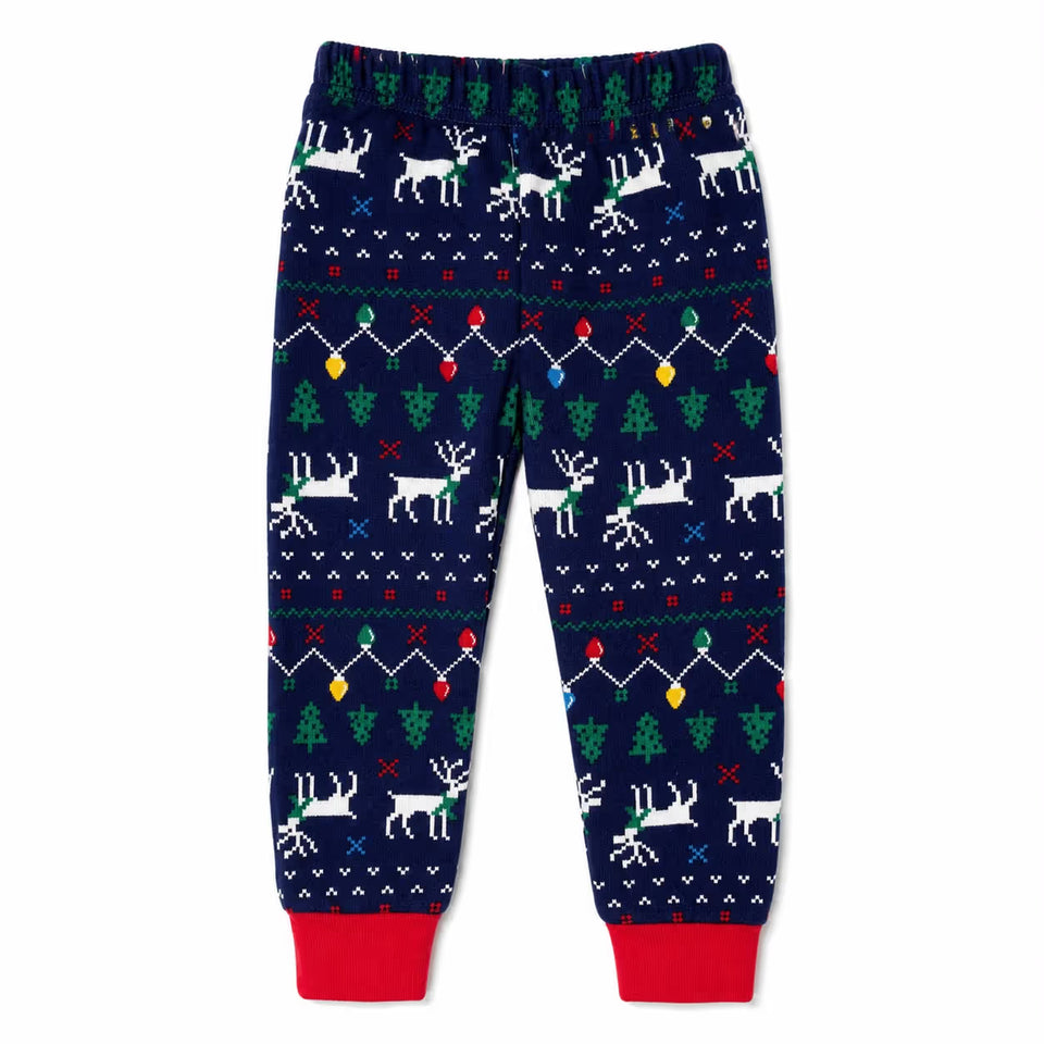 Max & Olivia Baby Boy's Navy Crimes Vibes Pants |Max & Olivia in Lebanon