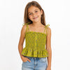 Dont Call Me Jennyfer Girl's Lime Green Floral Blouse | Dont Call Me Jennyfer In Lebanon