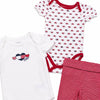 Tommy Hilfiger Baby Girl's White & Red Printed Set | Tommy Hilfiger In Lebanon
