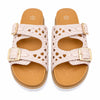 Cat & Jack Girl's Blush Crochet Footbed Slippers | Cat & Jack In Lebanon