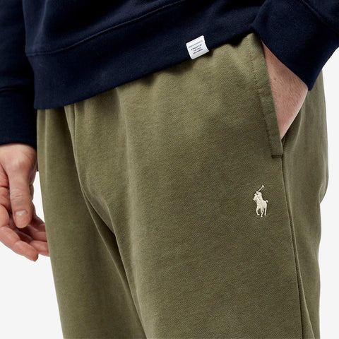 Polo Ralph Lauren Men's Olive Green Loopback Terry Tracksuits Sweatpants | Polo Ralph Lauren In Lebanon