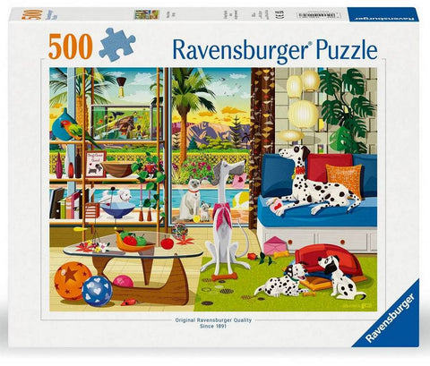 Ravensburger Pets of Palm Springs 500 Piece Jigsaw Puzzle | Ravensburger In Lebanon