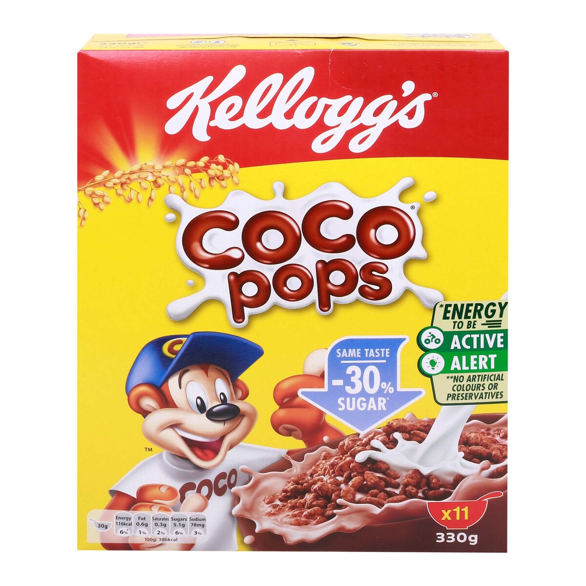 Kellogg's Coco Pops 330g – SuperDokan