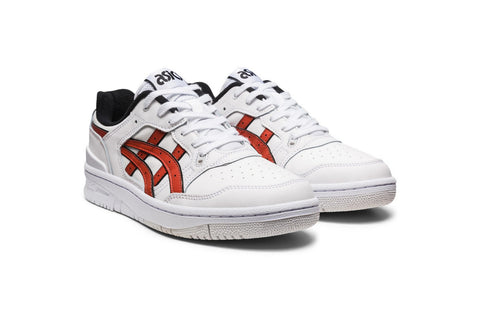 Asics Men's White & Brick EX89 Sneakers|Asics In Lebanon