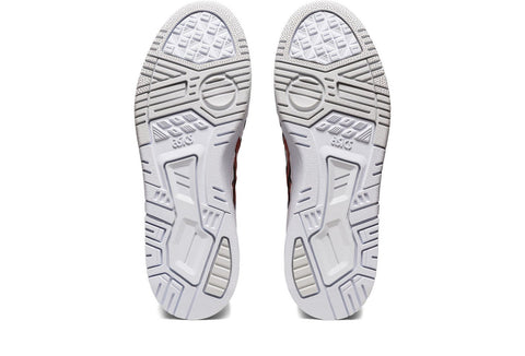 Asics Men's White & Brick EX89 Sneakers|Asics In Lebanon