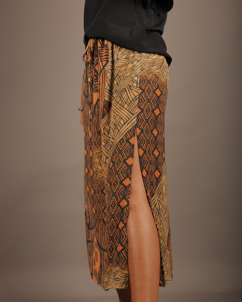 Luisa Spagnoli Women's TARANTO Multicolor Skirt 5353073 FA259