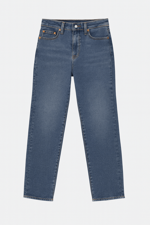 Levi's Women's Navy Wedgie Straight Fit Jeans |Levi's In Lebanon