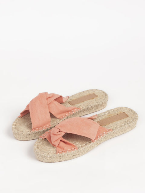 Asos Design Women's Coral Jolly Knotted Mule Espadrille Slippers | Asos Design In Lebanon