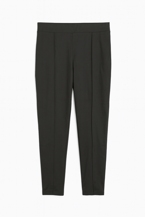 Forever 21 Women's Dark Grey Elastic Waistband Plus Size Pant | Forever 21 In Lebanon