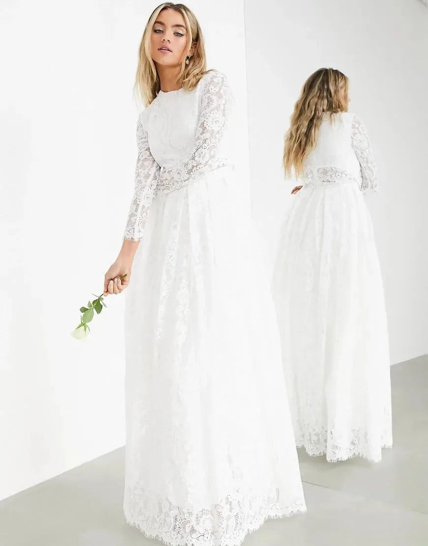 Asos Design Women's White Dress ANF943
