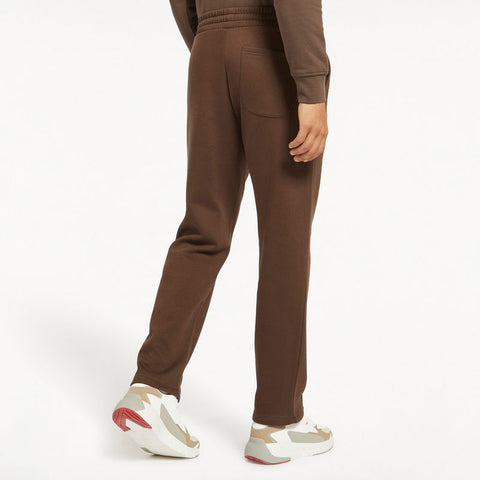 Jack & Jones Men's Brown Logo Mid-Rise Drawstring Sweatpants | Jack & Jones In Lebanon