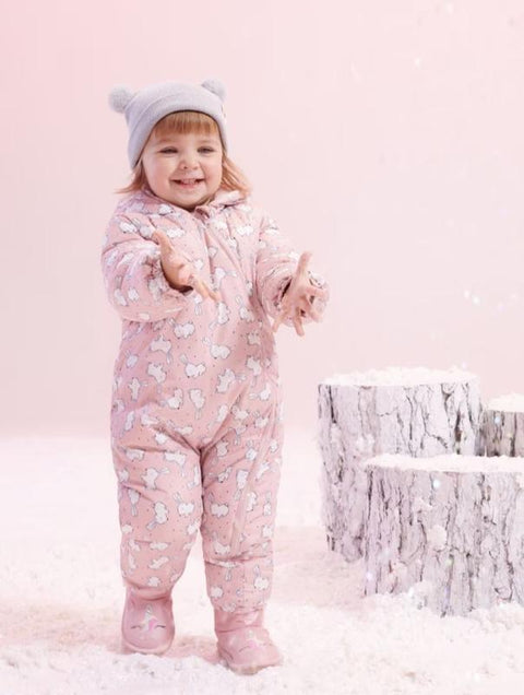 Sinsay Baby Girl's Pink Snowsuit With A Print | Sinsay In Lebanon