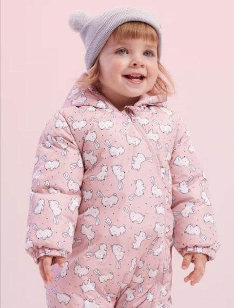 Sinsay Baby Girl's Pink Snowsuit With A Print | Sinsay In Lebanon