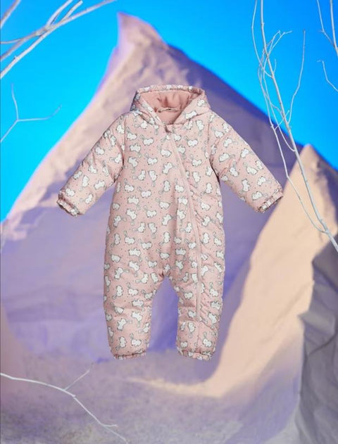 Sinsay Baby Girl's Pink Snowsuit With A Print | Sinsay In Lebanon