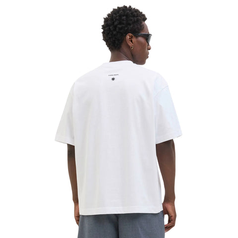 Jack & Jones Men's White Core Infinity Placement T-Shirt | Jack & Jones In Lebanon