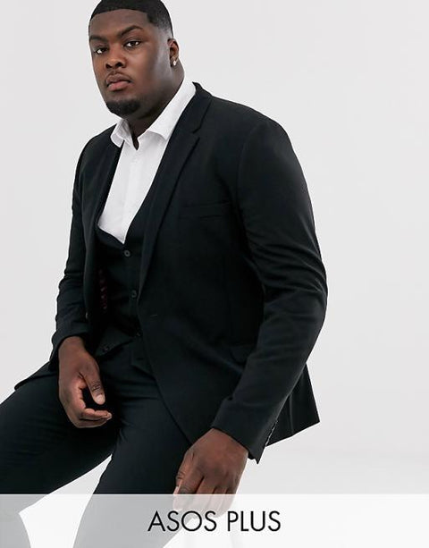 Asos Design Men's Black Blazer ANF3259
