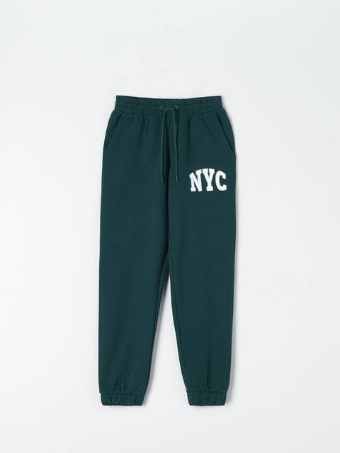 Sinsay Women’s  Dark Green with cuffs  Sweatpants |Sinsay  in Lebanon