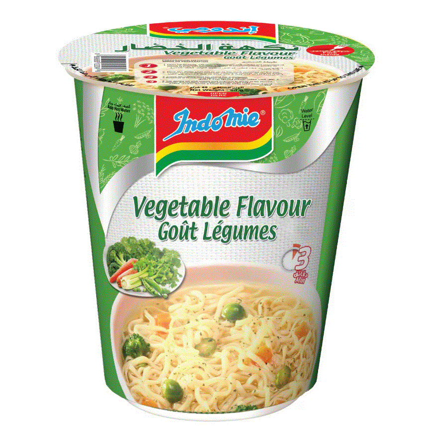 Indomie Cup Vegetable Noodles 60g