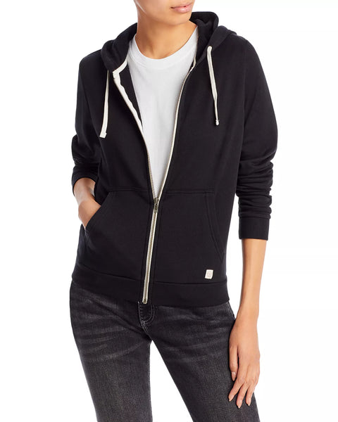 Marine Layer Women's Black Zip Hooded Jacket  | Marine Layer in Lebanon