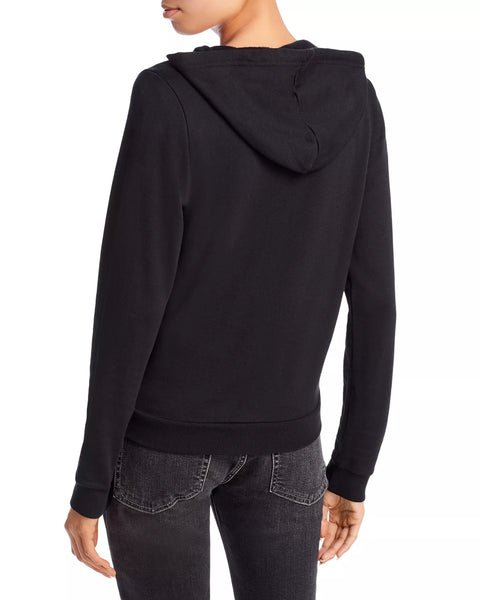 Marine Layer Women's Black Zip Hooded Jacket  | Marine Layer in Lebanon