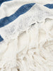 Sinsay White & Blue 130x160 Stripe Pattern Blanket | Sinsay In Lebanon