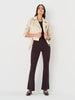 Sinsay Women’s Plum High-Waisted Flared Trousers | Sinsay in Lebanon