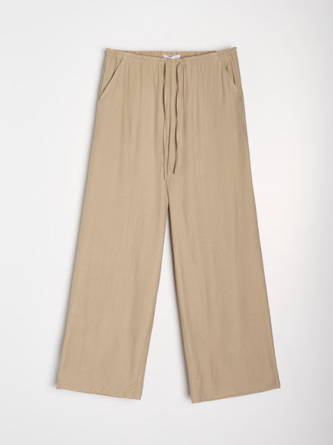 Sinsay Women's Beige Viscose Pants | Sinsay in Lebanon