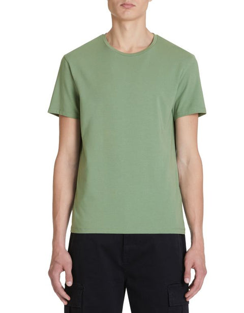 Celio Men's Sage Green Round Neck T-Shirt | Celio In Lebanon