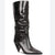 I.N.C. International Concepts Women's Silver Metallic Diiannaa Slouch Boots
