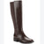 Style & Co Women's Dark Brown Eloise Zip up Slip on Knee-High Boots