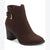 Style & Co Women's Dark Brown  Harlemm Buckle Boots