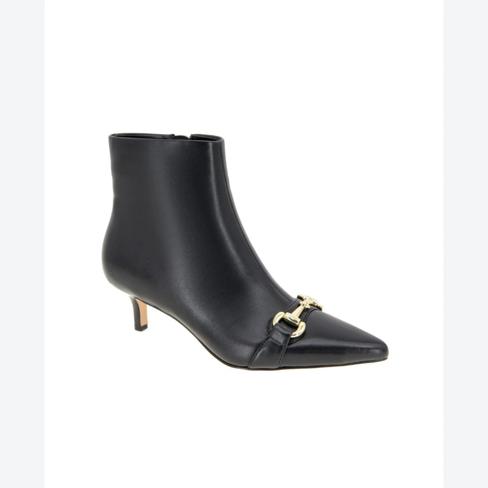 BCBGeneration Women's Black Darmena Kitten Heeled Boots