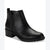 Style & Co Women's Black Garnerrp Zipper Manmade Ankle Boots